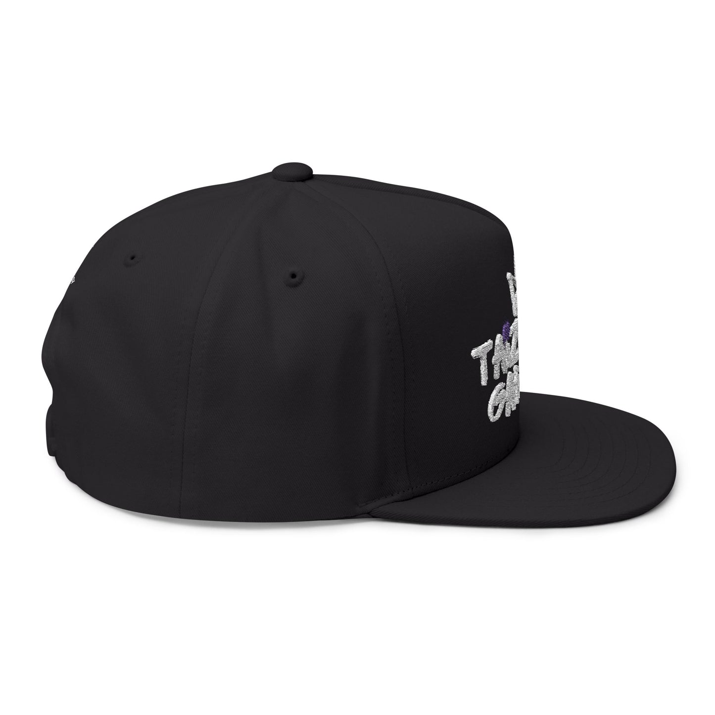 Embroidered Flat Bill TZG SnapBack