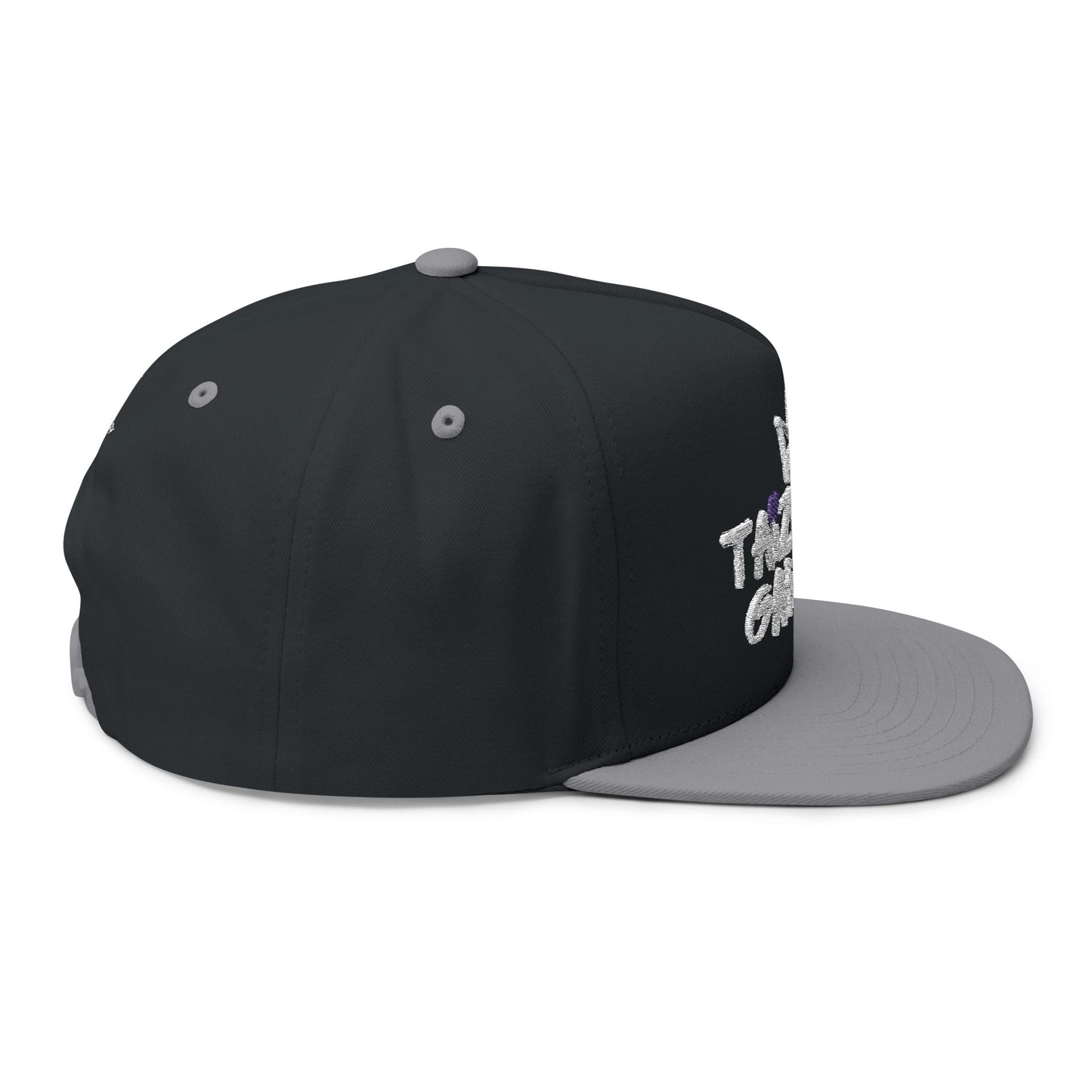 Embroidered Flat Bill TZG SnapBack