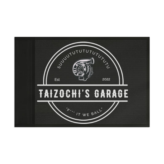 Taizochi’s garage Flag(black)